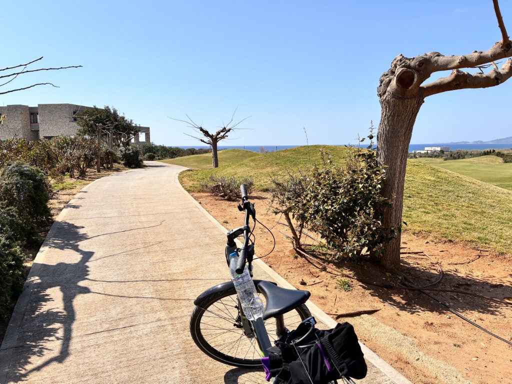 Bike tour from Voidokilia to Gialova, near Costa Navarino